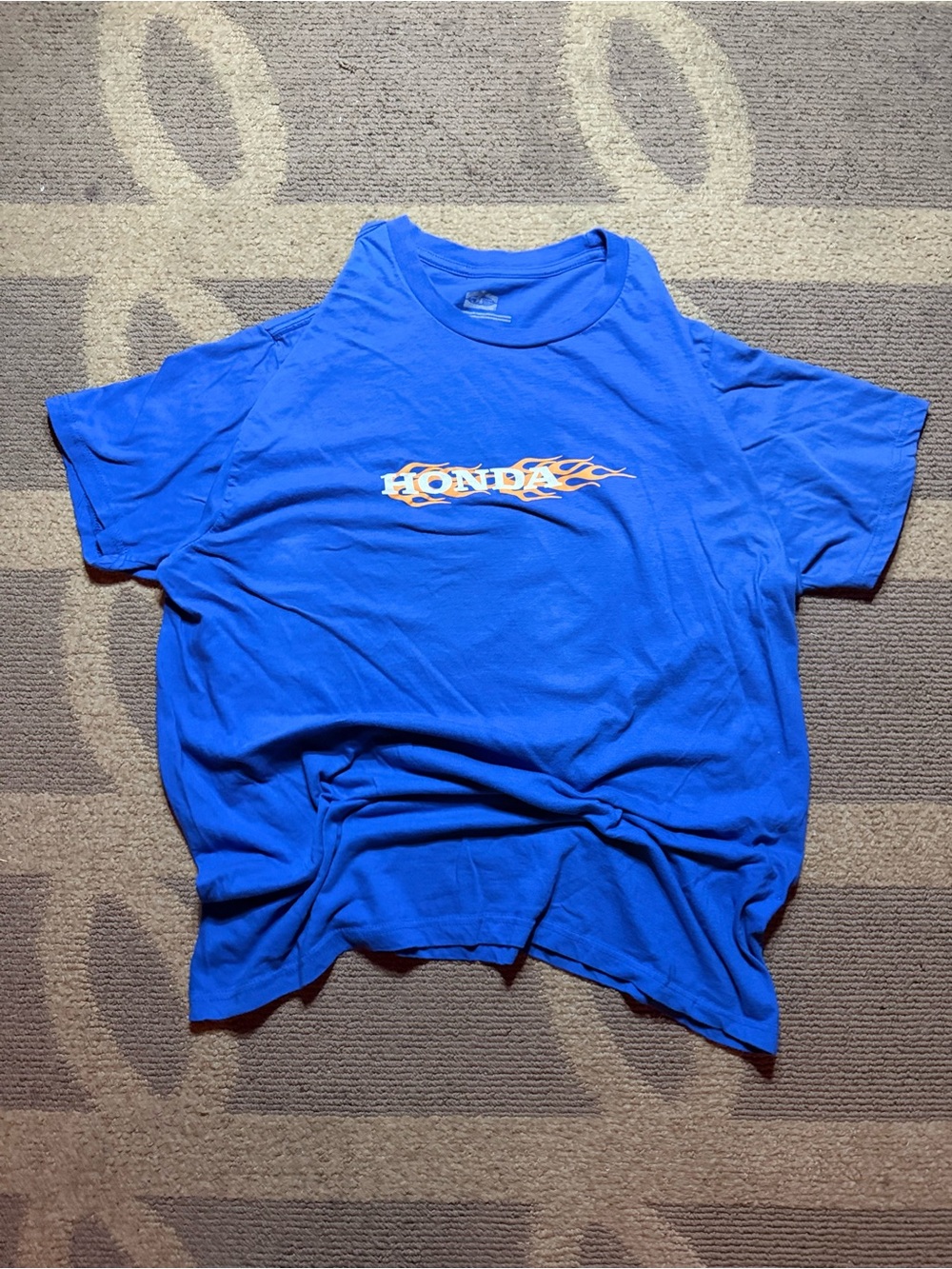 Honda JT Racing USA Flame Graphic T-Shirt Size L
